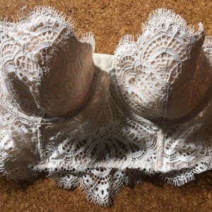 Victoria's Secret Lace Boustiere 32C